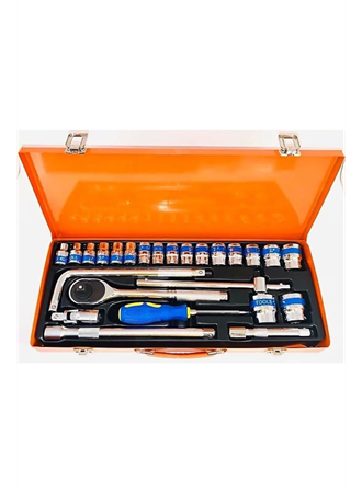 25 PARÇA 1/2 LOKMA SETİ CHROME VANADİUM PARLAK (