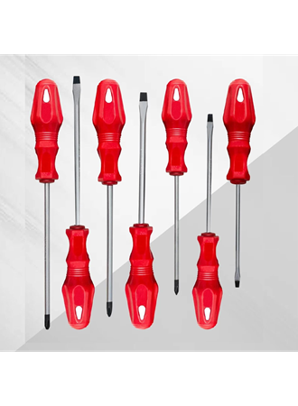 7 li Tornavida Seti 4 Adet Düz - 3 Adet Yıldız Tornavida (