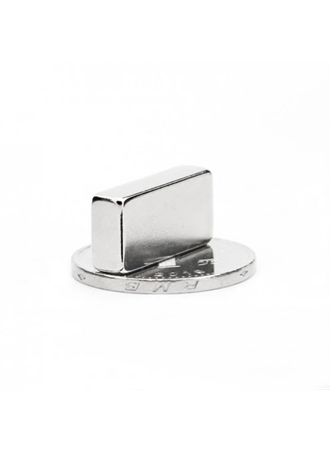 50 Adet 20x10x5 mm Neodyum Magnet N35 Güçlü Mıknatıs Köşeli ve Dayanıklı Nikel Kaplama (