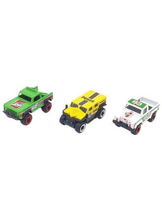 3'lü Araba Off-Road Seti - Die Cast - DS045