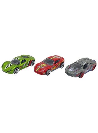 3'lü Araba Yarış Seti - Die Cast - DS045