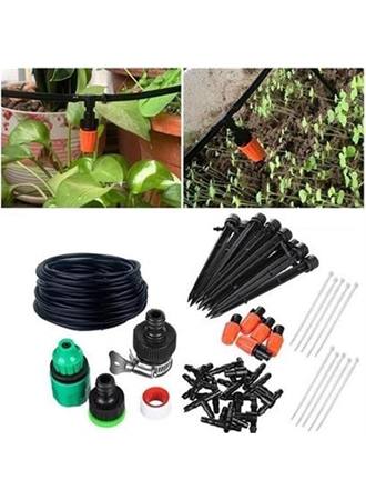 15 Metre Bahçe Damlama Sulama Sistemi Seti Hortum ve Ek Parçaları (
