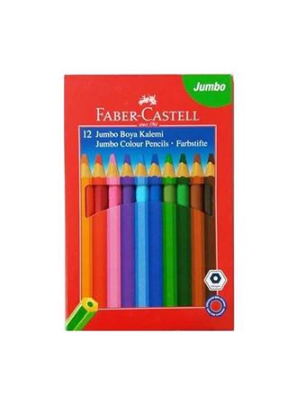 Jumbo Kuru Boya 12 li Tam Boy