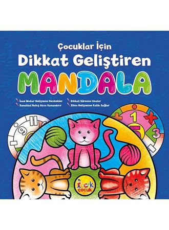 Çoçuklar İçin Dikkat  Geliştiren Mandala