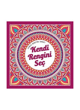 Büyükler İçin Boyama Kitap Kendi Rengini Seç