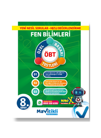 8.SINIF FEN BİLİMLERİ ÖZEL BAŞARI TESTLERİ
