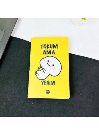 Tokum Ama Yerim Tasarımlı Terzi Dikişli Defter