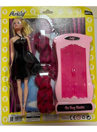 Anlily Dolapli Bebek Oyun Seti