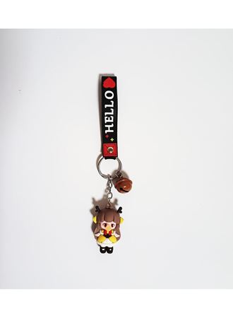 Anahtarlık Geyik Başlıkı Anime Karakteri
