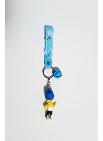 Anahtarlık Mavi Saçlı Simpsons