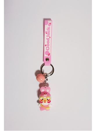 Anahtarlık  Pembe Şapkalı Ördek