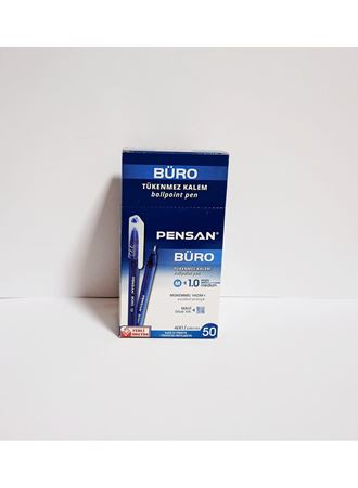 Tükenmez Kalem Pensan 2270 1mm Mavi 50`li