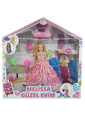 Bebek Yedek Elbiseli Ve Aksesuarlı - 1115-21 - Açık Pembe