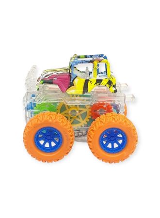 Sürtmeli Işıklı Off-Road Aracı - 7310 - Turuncu