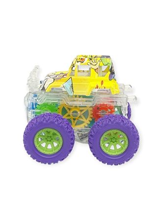 Sürtmeli Işıklı Off-Road Aracı - 7310 - Mor