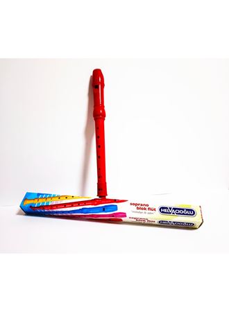 Blok Flüt Kırmızı