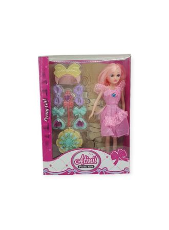 Prenses Bebek Makyaj Seti - Pembe