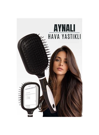 Aynalı Tarak Hava Yastıklı Ergonomik Tarak (