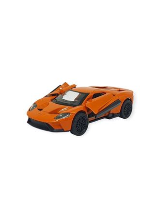 Çek Bırak Metal Arabalar 13 cm - SR2211- Turuncu