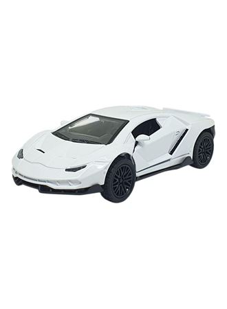 Çek Bırak Metal Arabalar 13 cm - SR2213- Beyaz