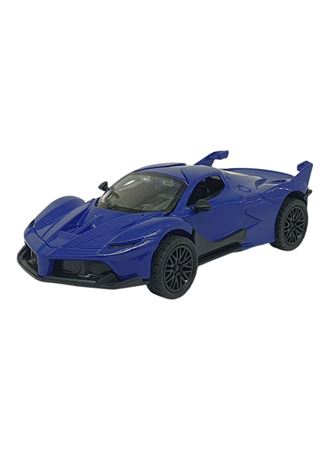 Çek Bırak Metal Arabalar 13 cm - SR2212- Mavi