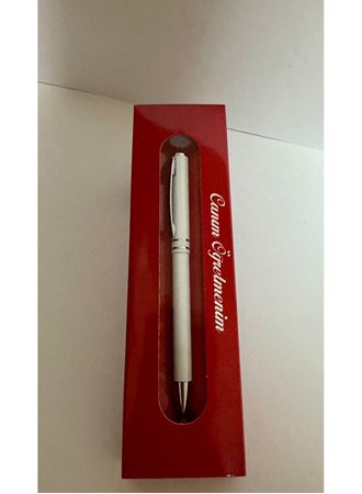 Tükenmez Kalem Canım Öğretmenim Beyaz Renk