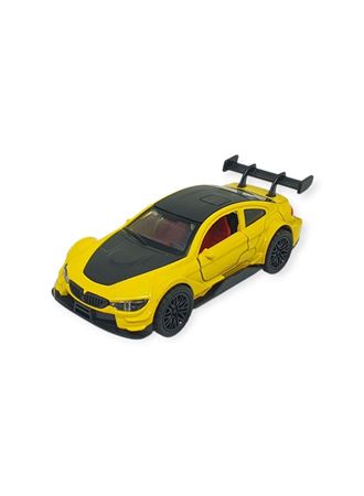 Çek Bırak Metal Arabalar 12 cm - 3671C - Sarı