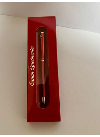 Tükenmez Kalem Canım Öğretmenim Kırmızı Renk