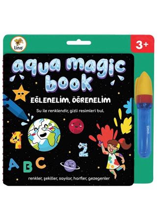 Aqua Magic Book Eğlenelim Öğrenelim (sihirli Boyama Kitabı)