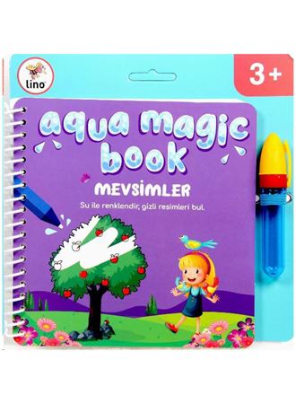 Aqua Magic Book Mevsimler Araçlar (sihirli Boyama Kitabı)