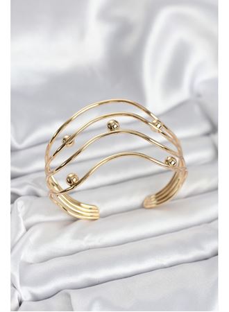 Pirinç Gold Renk Kadın Bileklik