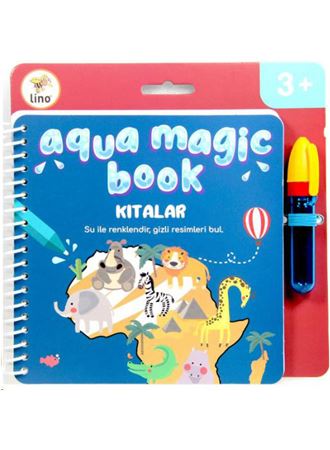 Aqua Magic Book Kıtalar (sihirli Boyama Kitabı)