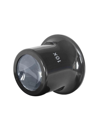 -10x Büyütmeli,saat,takı Onarım Için Cam Lensli Optik Göz Büyüteç (