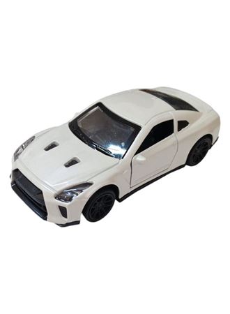 Çek Bırak Metal Araba - 4311E - Beyaz