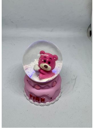 Işıklı Mini Küre 6 Cm Ayıcık