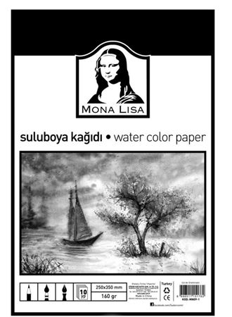 Sulu Boya Kağıdı 25x35 160gr 10’lu