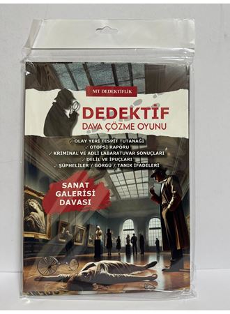 Dedektif Dava Çözme Oyunu  Sanat Galerisi Davası