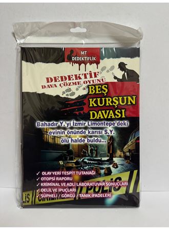 Dedektif Dava Çözme Oyunu  Beş Kurşun Davası