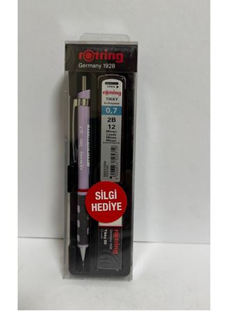 Versatil Lila Kalem 0.7+Min+Silgi Hediye