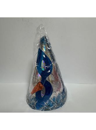 Yılbaşı Şapkası Seti Lüx Karton Metalik Renk