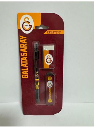 Versatilli 3'lü Kırtasiye Set Sarı Kırmızı 07