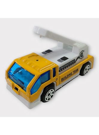 Küçük Metal İnşaat Araçları 7 cm - Kurtarma Kamyonu