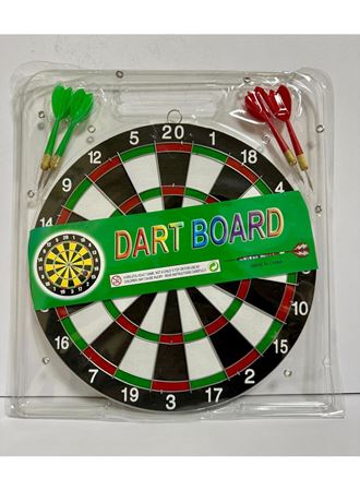 DART BOARD SETİ 4 DART OKLU KLASİK DART OYUNU