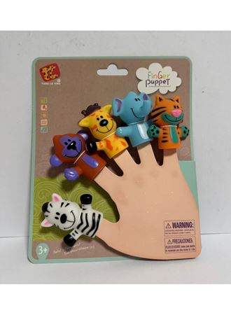 Kzl-tl-14 Hayvan Figürlü Parmak Kukla