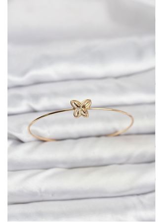 Kelebek Model Gold Renk Bileklik