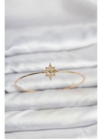 Kutup Yıldızı Model Gold Renk Bileklik