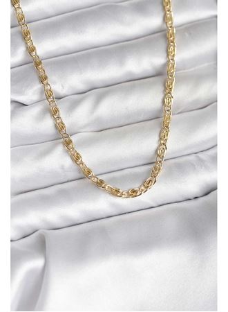 14K Gold Renk Kaplama Zincir Model CM Kadın Kolye