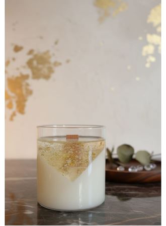 Balkabağı ve Tarçın Esaslı Doğal Soya Wax  Ve Jel Mum