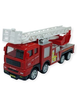 İş Makinaları Serisi - Sürtmeli İtfaiye Aracı 16 cm - Uzayan Merdiven