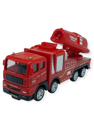 İş Makinaları Serisi - Sürtmeli İtfaiye Aracı 16 cm - Turbo Jet